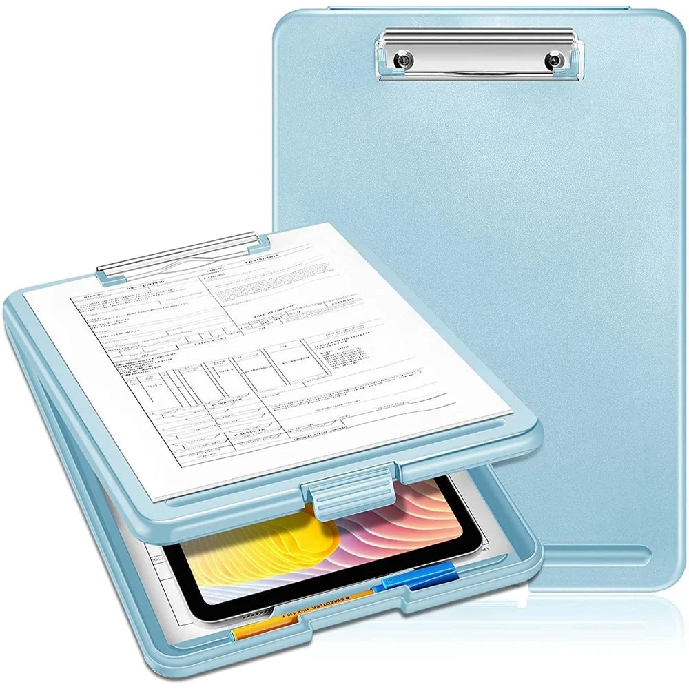 A4 Clipboard with Storage Case for Paper and Document Storage